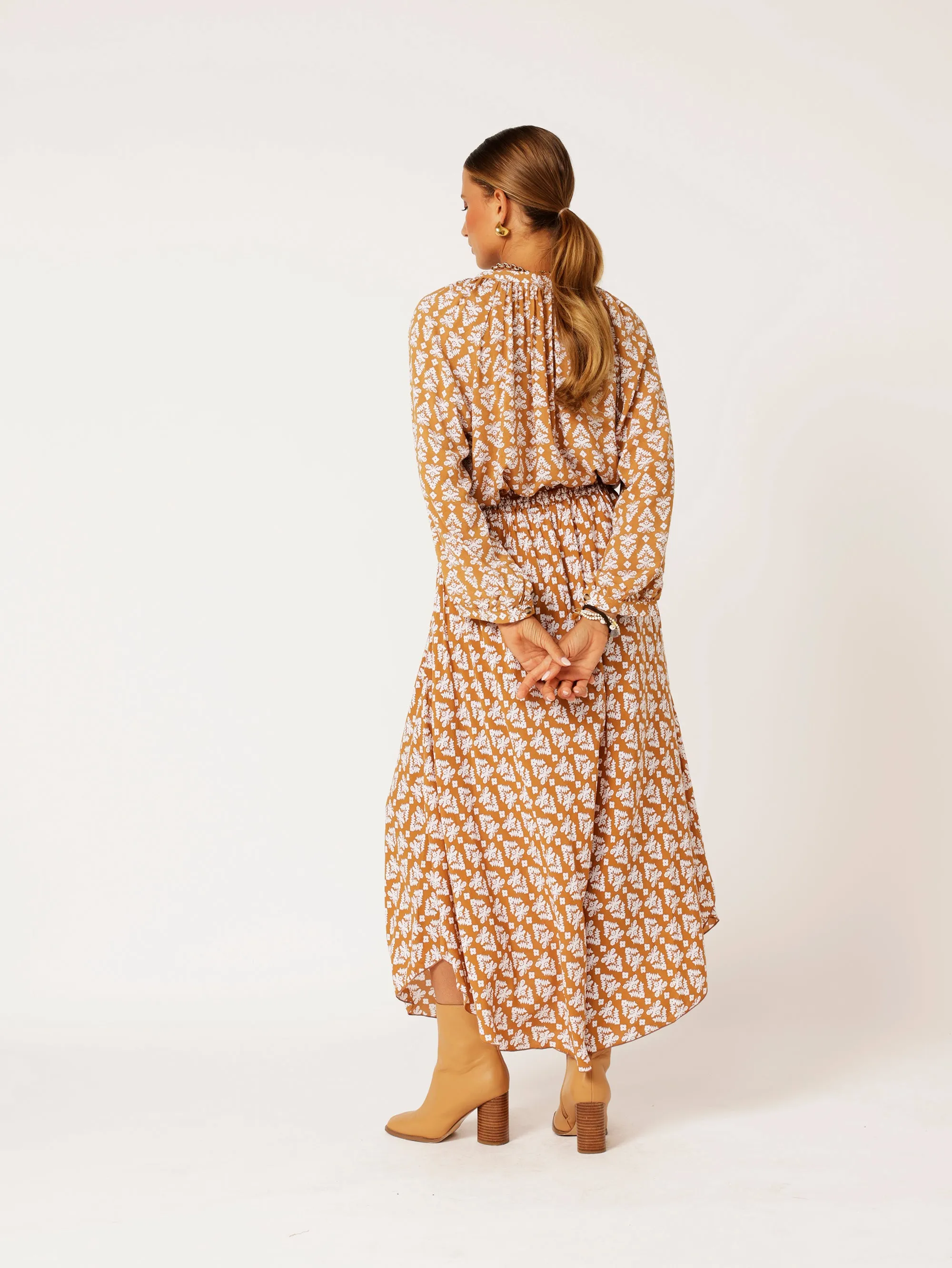 Beatrix Blouse | Aztec Cinnamon