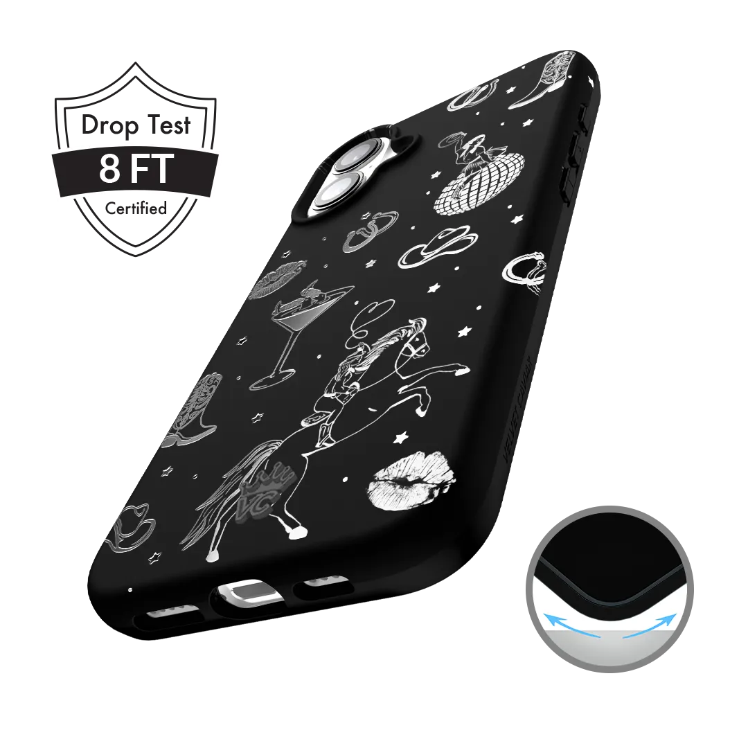 Disco Cowgirl iPhone Case
