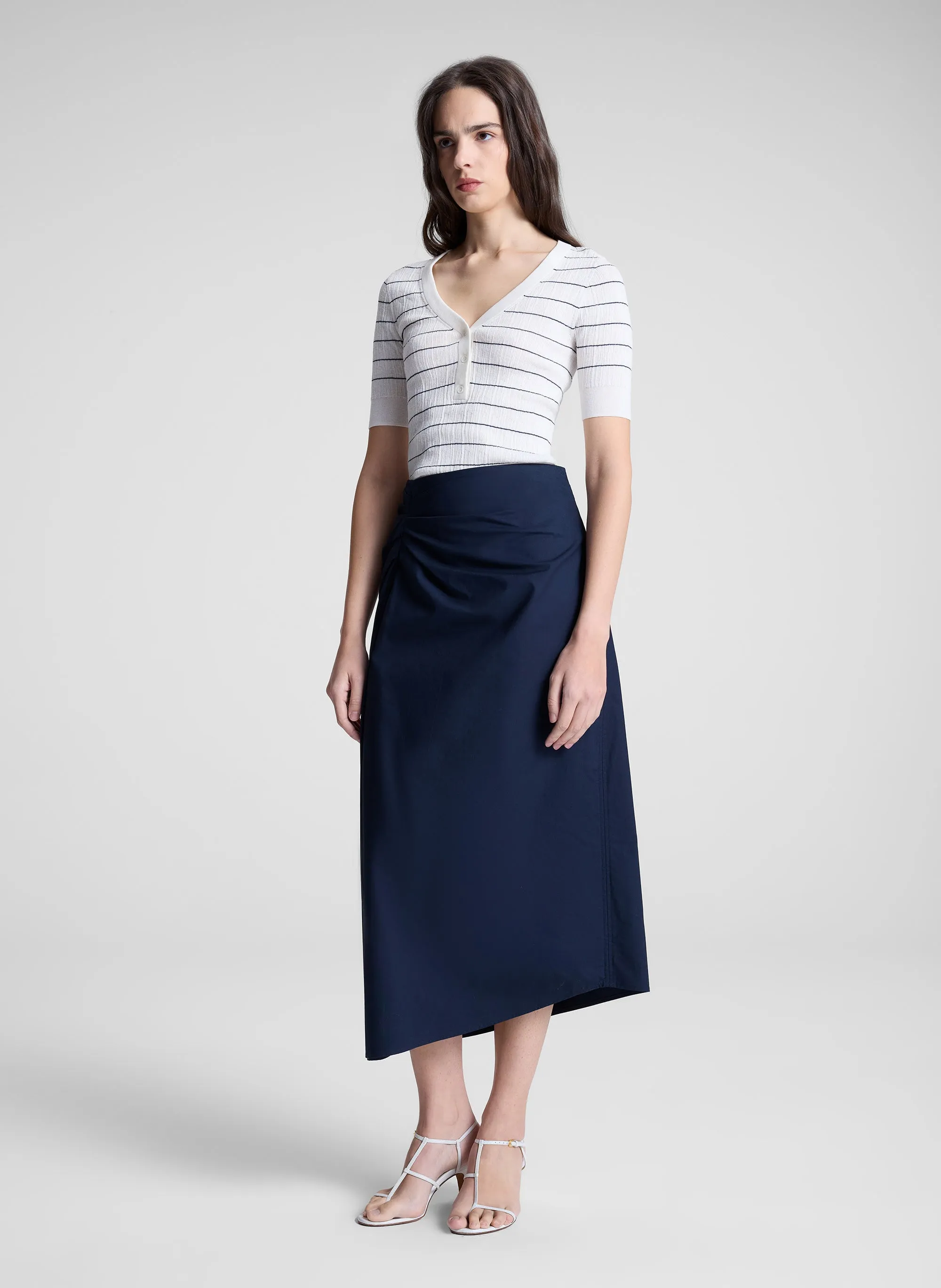 Francis Fine Cotton Knit Top
