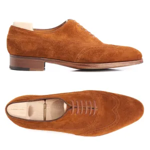 JOHN LOBB By REQUEST "Cavendish" Suede Oxford Shoes UK 6E US 7 Last 7000