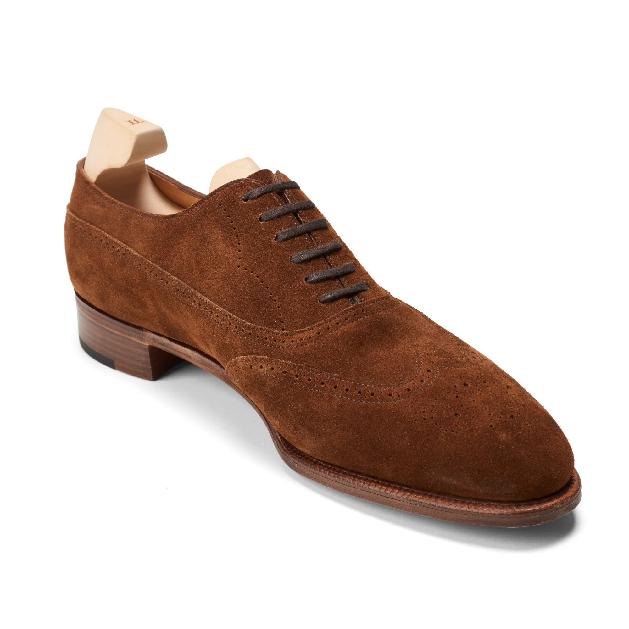 JOHN LOBB By REQUEST "Cavendish" Suede Oxford Shoes UK 7.5E US 8.5 Last 7000