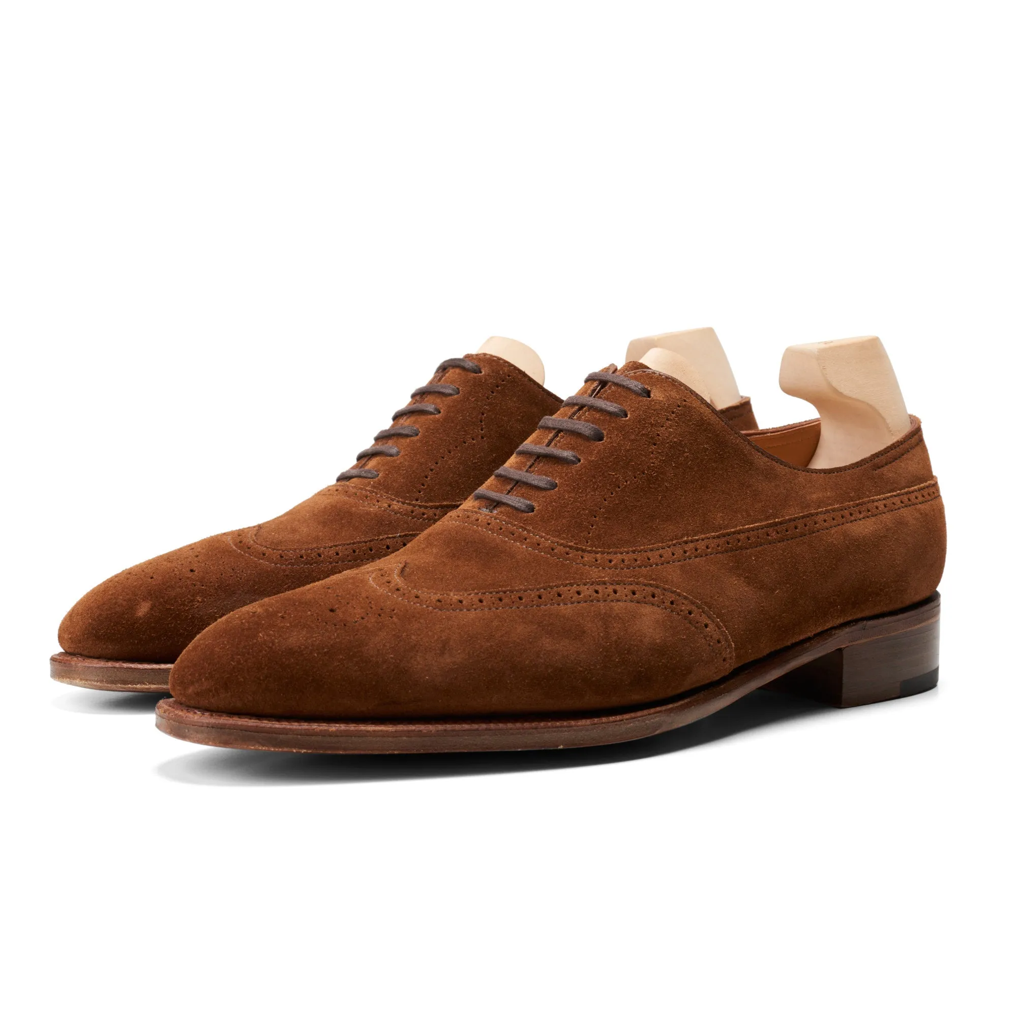 JOHN LOBB By REQUEST "Cavendish" Suede Oxford Shoes UK 7.5E US 8.5 Last 7000