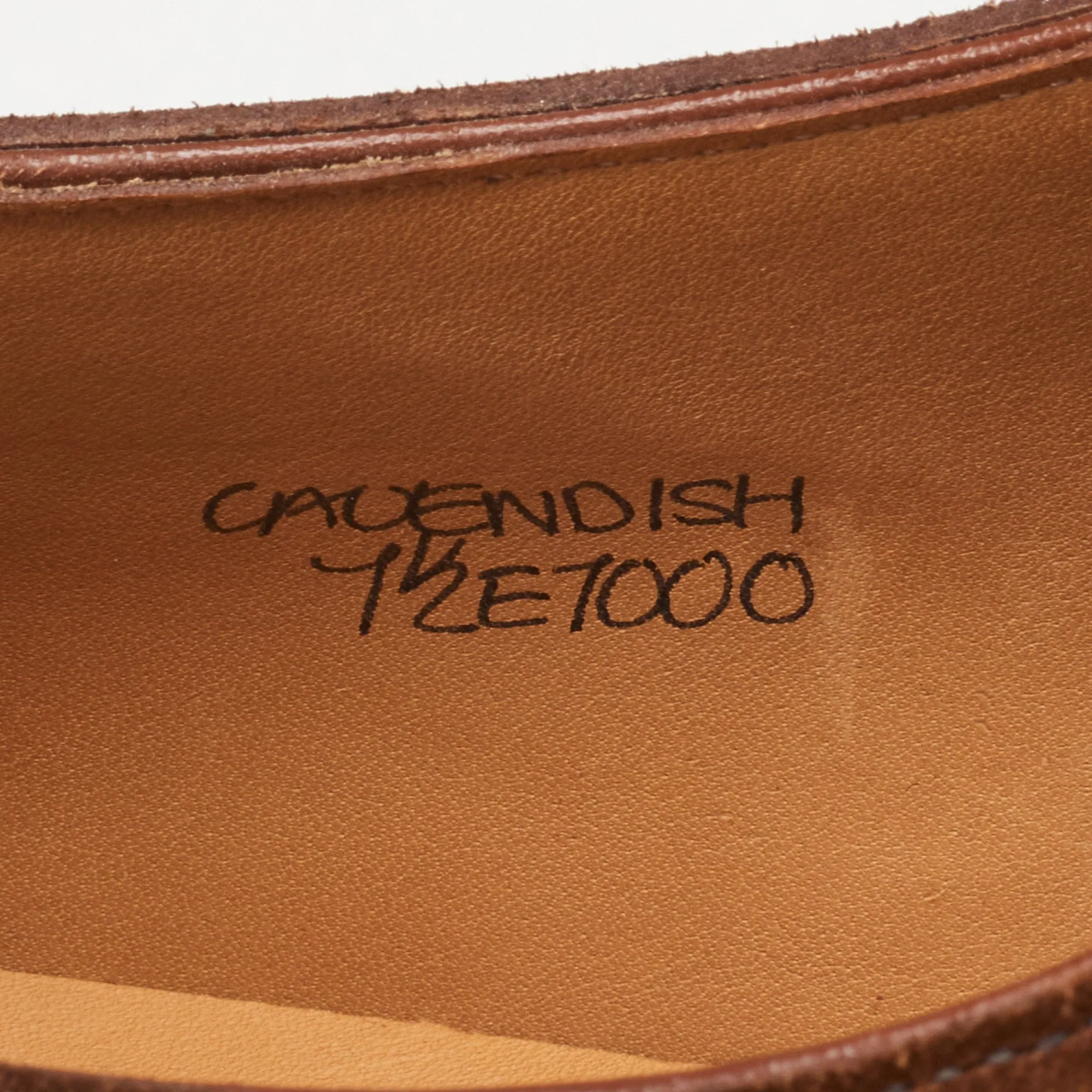 JOHN LOBB By REQUEST "Cavendish" Suede Oxford Shoes UK 7.5E US 8.5 Last 7000