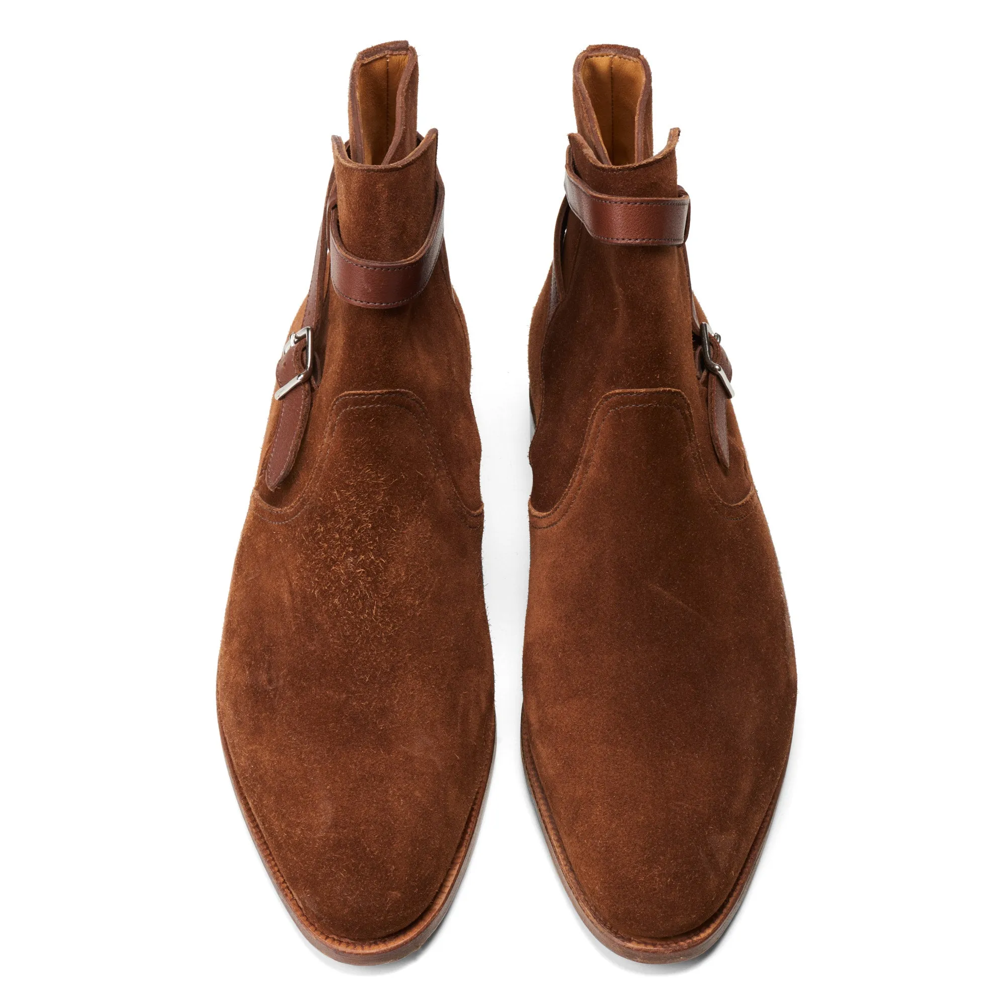 JOHN LOBB By REQUEST "Jodhpur II" Suede Jodhpur Boots UK 7.5E US 8.5 Last 7000B