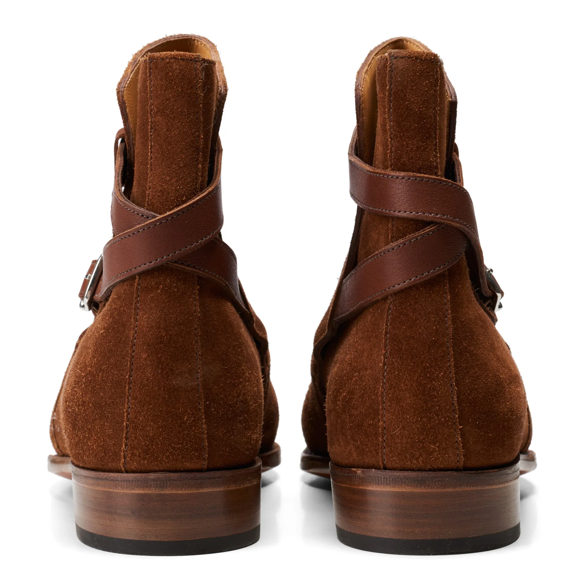 JOHN LOBB By REQUEST "Jodhpur II" Suede Jodhpur Boots UK 7.5E US 8.5 Last 7000B