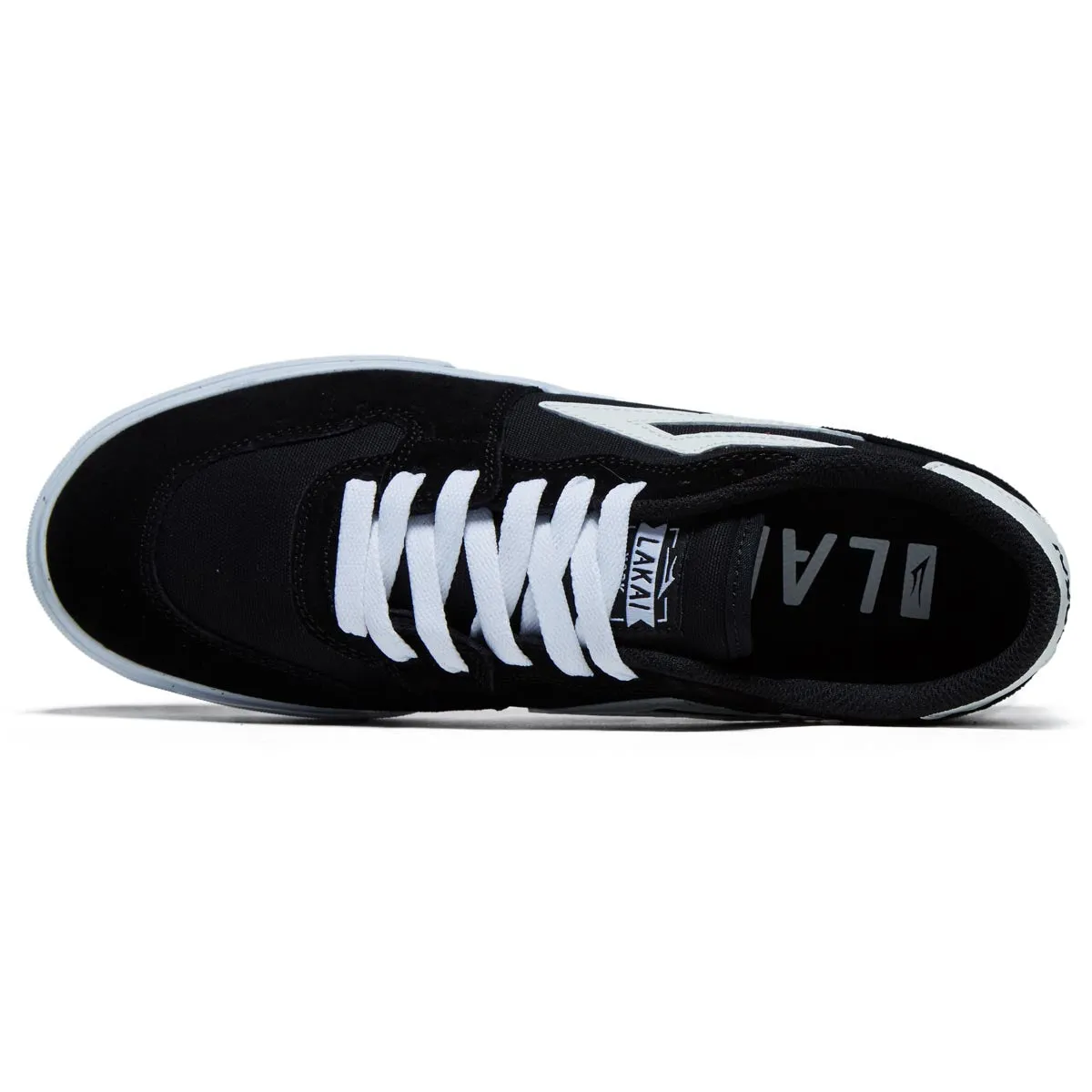 Lakai York Shoes - Black/White Suede