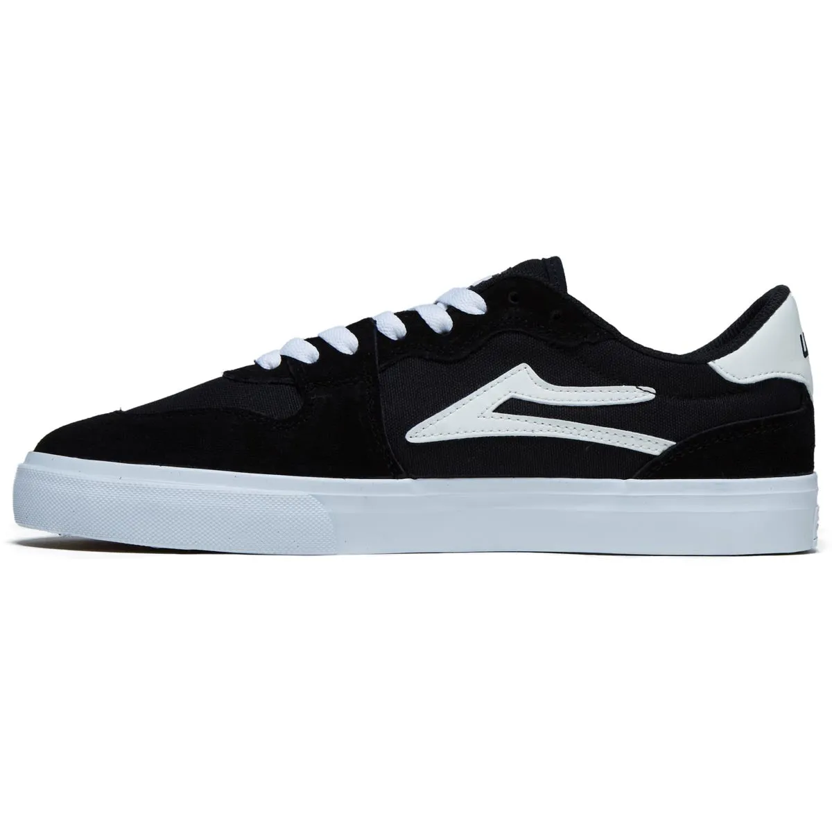 Lakai York Shoes - Black/White Suede