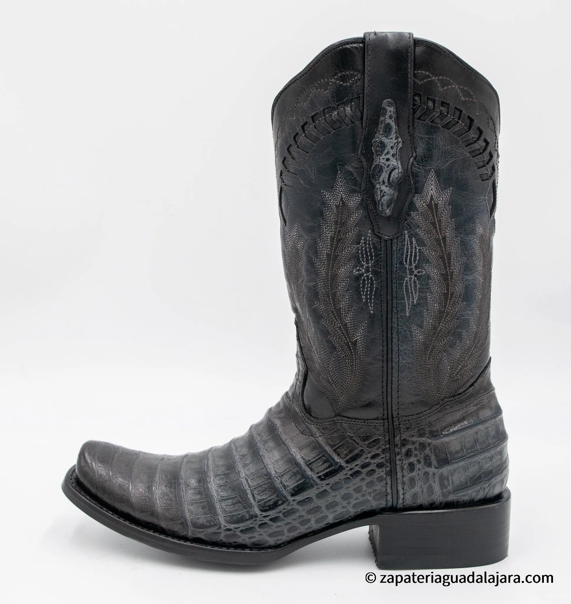 Q798209 Dubai Caiman Belly Print Faded Gray