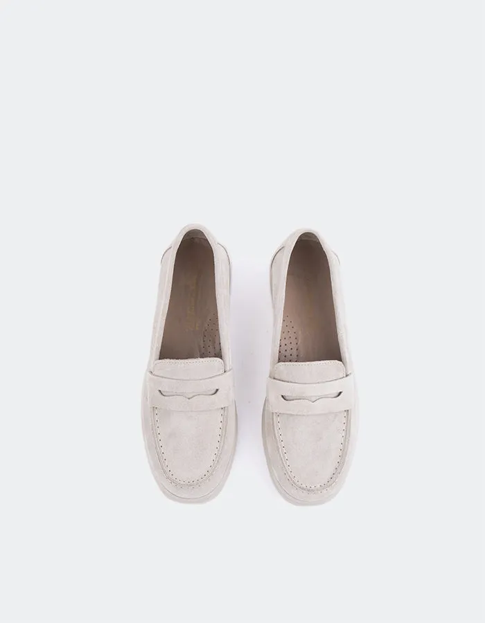 Sperry Taupe Suede